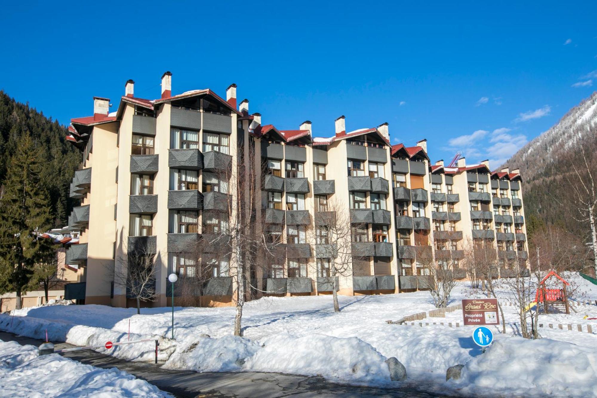 Residence Grand Roc - Campanules 322 - Happy Rentals Chamonix Bagian luar foto